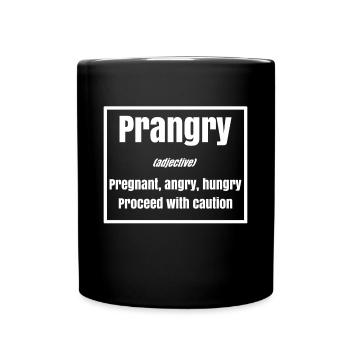 Grossesse Grossesse Déclaration Maman Baby Bump - Mug uni - noir - Devant