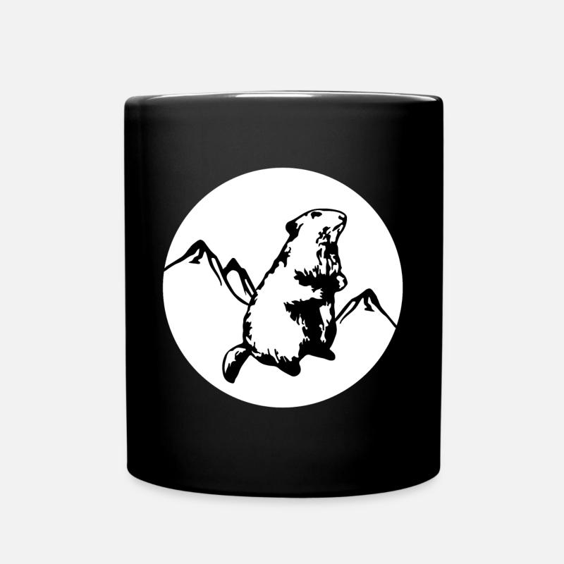 Marmotte - Mug uni - noir