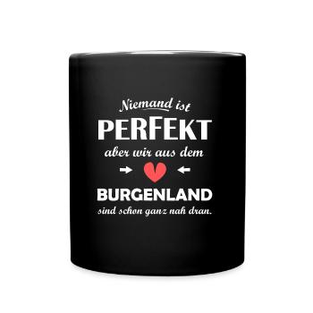 Homeland Burgenland - Full Colour Mug - black - Front