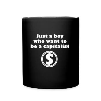 The capitalists are coming - Full Colour Mug - black - Front