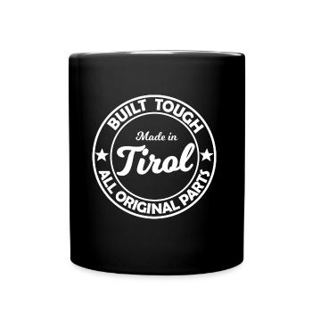 Fabriqué au Tyrol - Mug uni - noir - Devant
