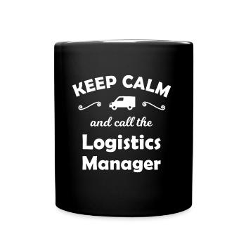 Transport and Logistics Supervisor - Full Colour Mug - black - Front