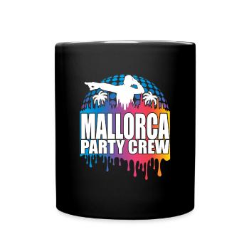 Mallorca Party Crew Nightlife Tee For Alcoholic - Full Colour Mug - black - Front
