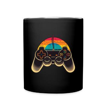 Every Now And Then I Leave My Room Gamer Gaming - Tasse einfarbig - Schwarz - Vorne