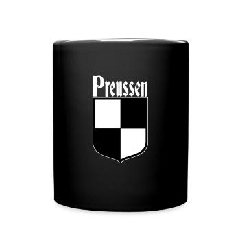 Preussen 03 - Tasse einfarbig - Schwarz - Vorne