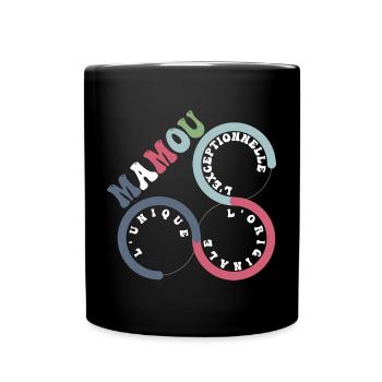 mamou l'unique l'originale l'exceptionnelle - Mug uni - noir - Devant
