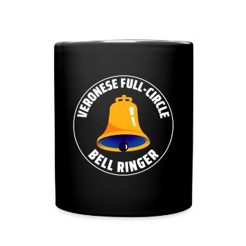 Veronese Full-Circle Bell Ringer Ringing Hobby - Full Colour Mug - black - Front