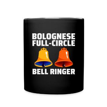 Bolognese Full-Circle Bell Ringer Ringing Hobby - Full Colour Mug - black - Front