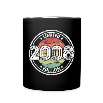 Année 2008 édition limitée 15e anniversaire - Mug uni - noir - Devant