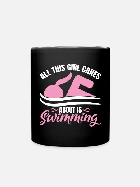 Nageuses Filles - Mug uni - noir