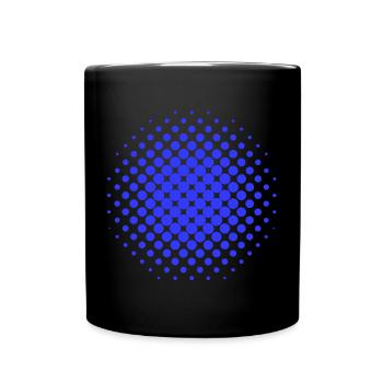 Blue Point - Tasse einfarbig - Schwarz - Vorne