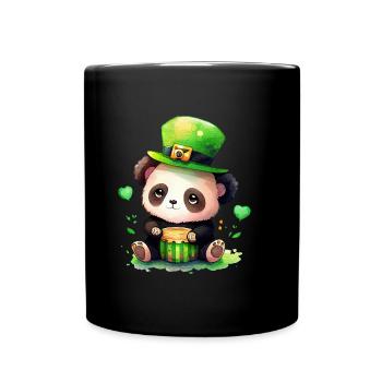 St Paddy's St Patricksday St Patrick Day - Full Colour Mug - black - Front