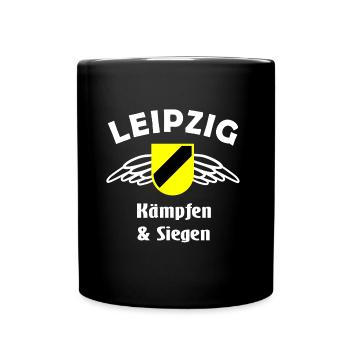 Tief im Osten - Tasse einfarbig - Schwarz - Vorne