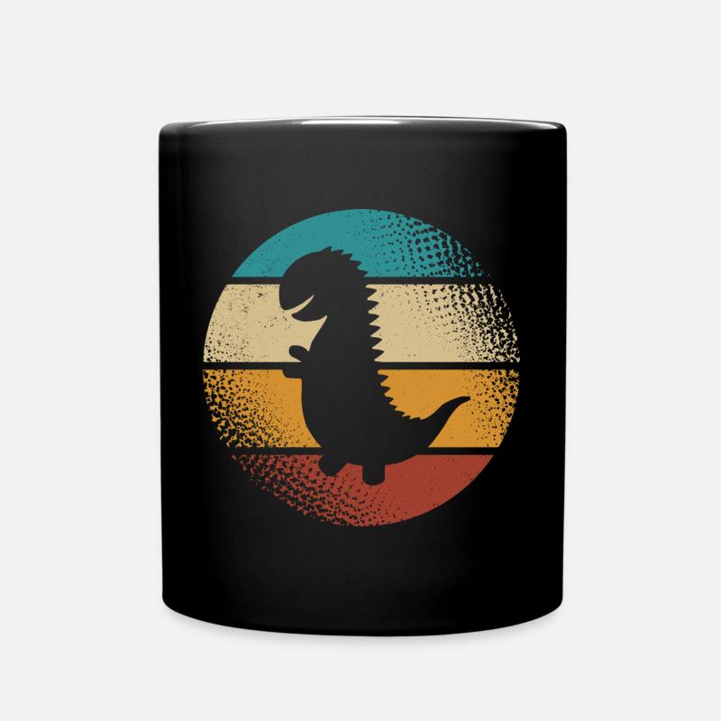T-Rex - Tasse einfarbig - Schwarz