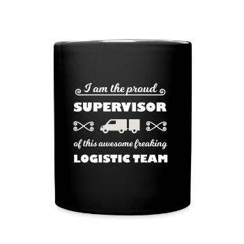 The Transport Chef - Full Colour Mug - black - Front