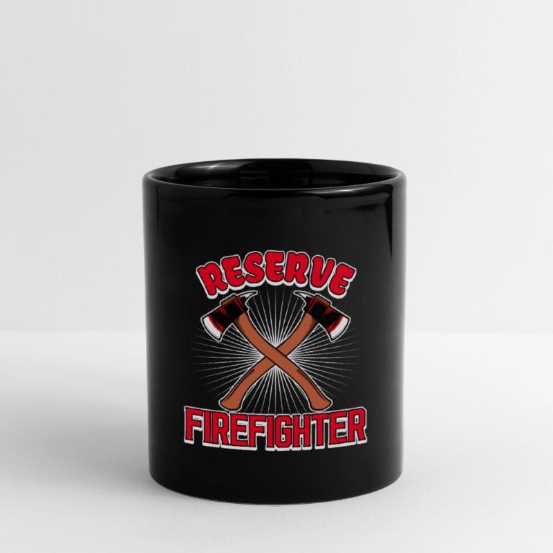 Fire Brigade Statement Fire Protection Professional Fire Sickness Full Colour Mug