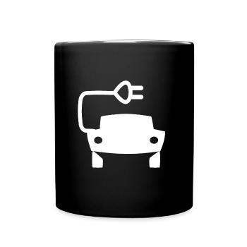 La transition des transports - Mug uni - noir - Devant