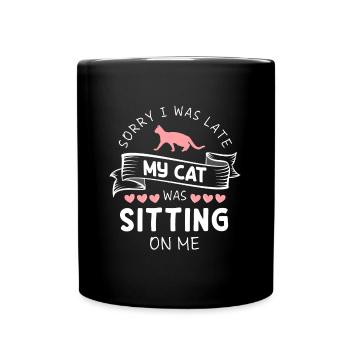 Chat sauvage - Mug uni - noir - Devant