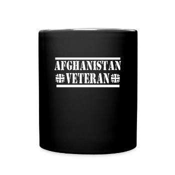 Vétéran de l’Afghanistan - Mug uni - noir - Devant