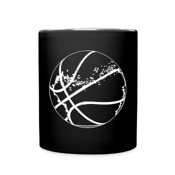 Basketball Ball - Full Colour Mug - black - Front