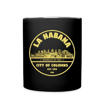 La Havane Ville des Piliers - Mug uni - noir - Devant