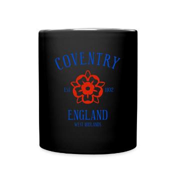 COVENTRY England - Tasse einfarbig - Schwarz - Vorne