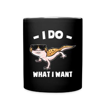 Les animaux de compagnie de Gecko | Gardien de zoo Amphibiens - Mug uni - noir - Devant