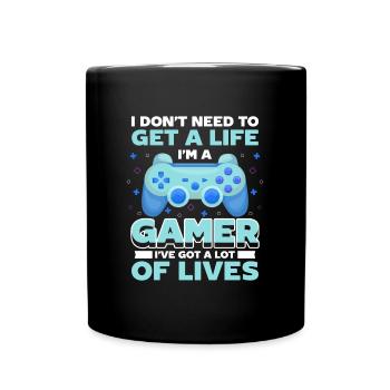 Contrôleur de tournoi Gamer Gaming - Mug uni - noir - Devant