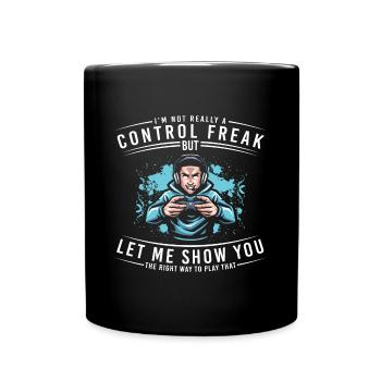 E-Sports Gaming Tournament Games - Full Colour Mug - black - Front