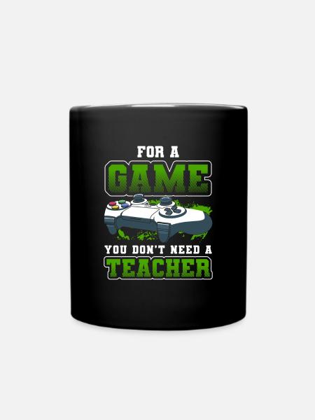 Nerd PC Computer - Tasse einfarbig - Schwarz