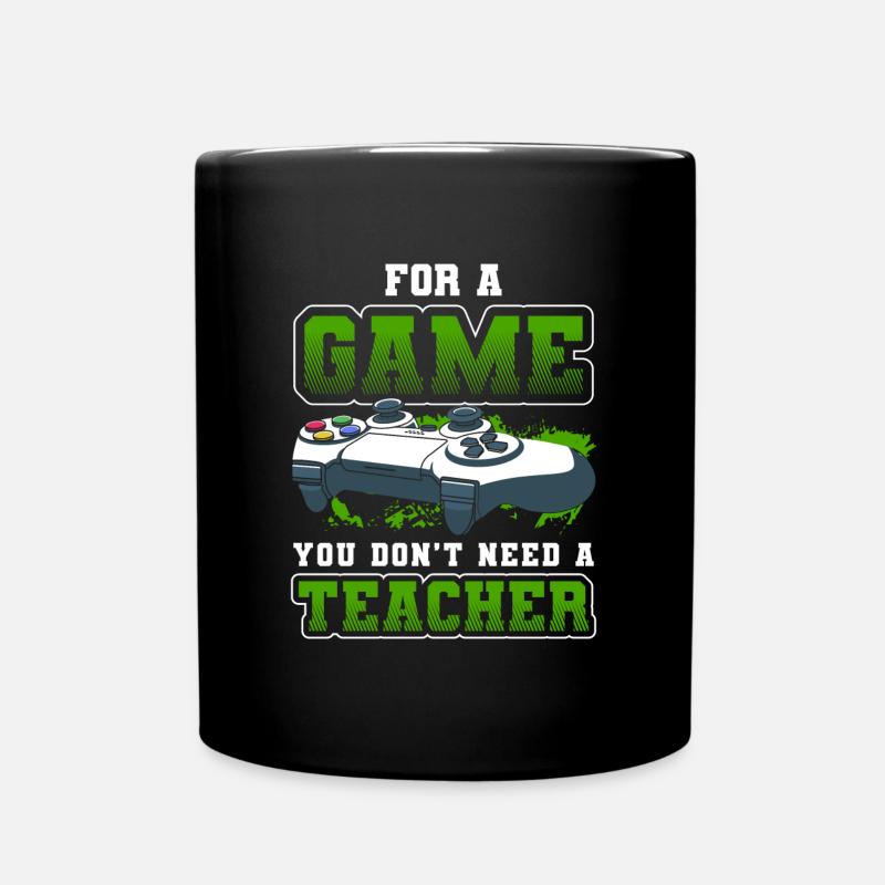 Nerd PC Computer - Tasse einfarbig - Schwarz