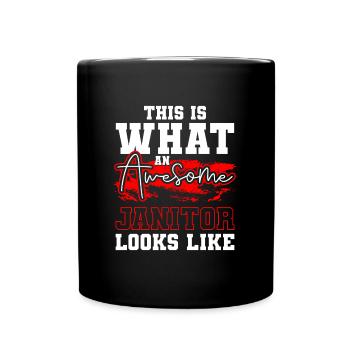 Craftsman profession - Full Colour Mug - black - Front