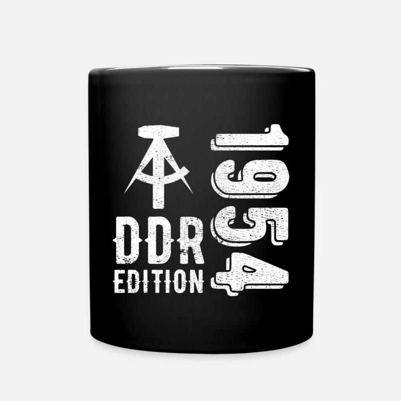 DDR 1954 Edition Geschenk - Tasse einfarbig - Schwarz