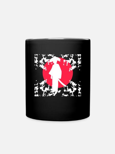 Pop Culture Manga Anime Cartoon Cosplay Japan - Full Colour Mug - black