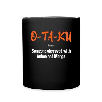 Otaku Anime Manga Statement Japanisch Popkultur - Tasse einfarbig - Schwarz - Vorne