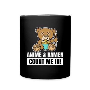 Cartoon Japan Déclaration Anime Manga Pop Culture - Mug uni - noir - Devant