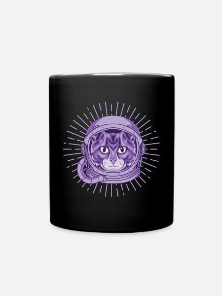 Astro Chat - Mug uni - noir