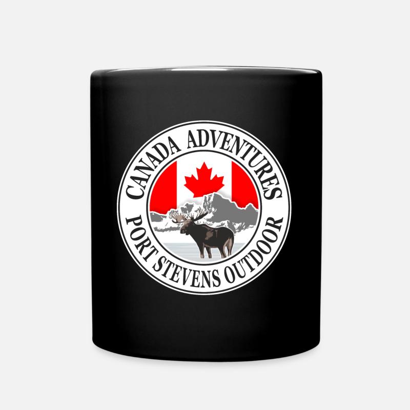 Canada - Orignal - Canada - Élan - Mug uni - noir