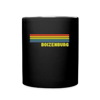 Boizenburg - Tasse einfarbig - Schwarz - Vorne