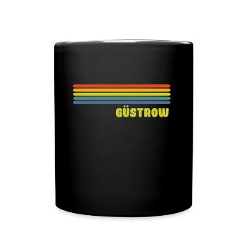 Güstrow - Tasse einfarbig - Schwarz - Vorne