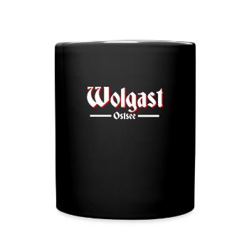 Wolgast - Tasse einfarbig - Schwarz - Vorne