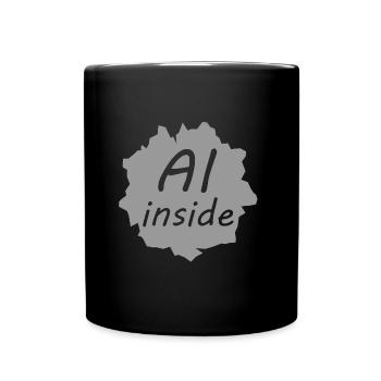 L’IA arrive - Mug uni - noir - Devant