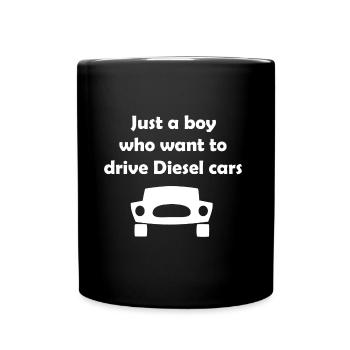 Drôles de pilotes diesel - Mug uni - noir - Devant