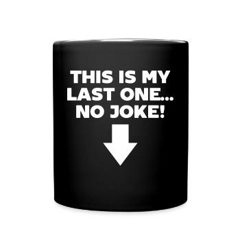 Déclaration de grossesse enceinte Baby Bump Maman - Mug uni - noir - Devant