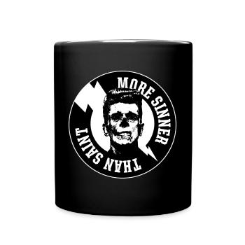 GAMBLE plus pécheur que saint - Mug uni - noir - Devant