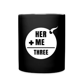 Papa Baby Parents Déclaration Bonheur Famille Enceinte - Mug uni - noir - Devant