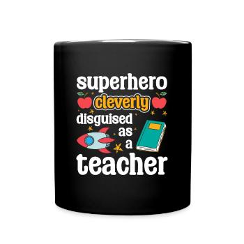 Everyday Cloak Superpowers - Full Colour Mug - black - Front