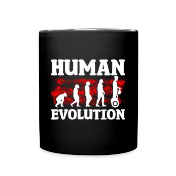 Scooter Transport Leisure Activities - Full Colour Mug - black - Front