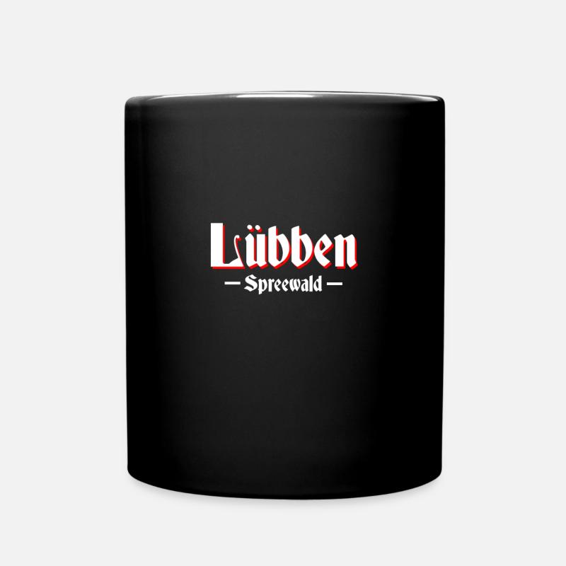 Lübben - Tasse einfarbig - Schwarz