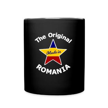 Tourist in Romania - Full Colour Mug - black - Front